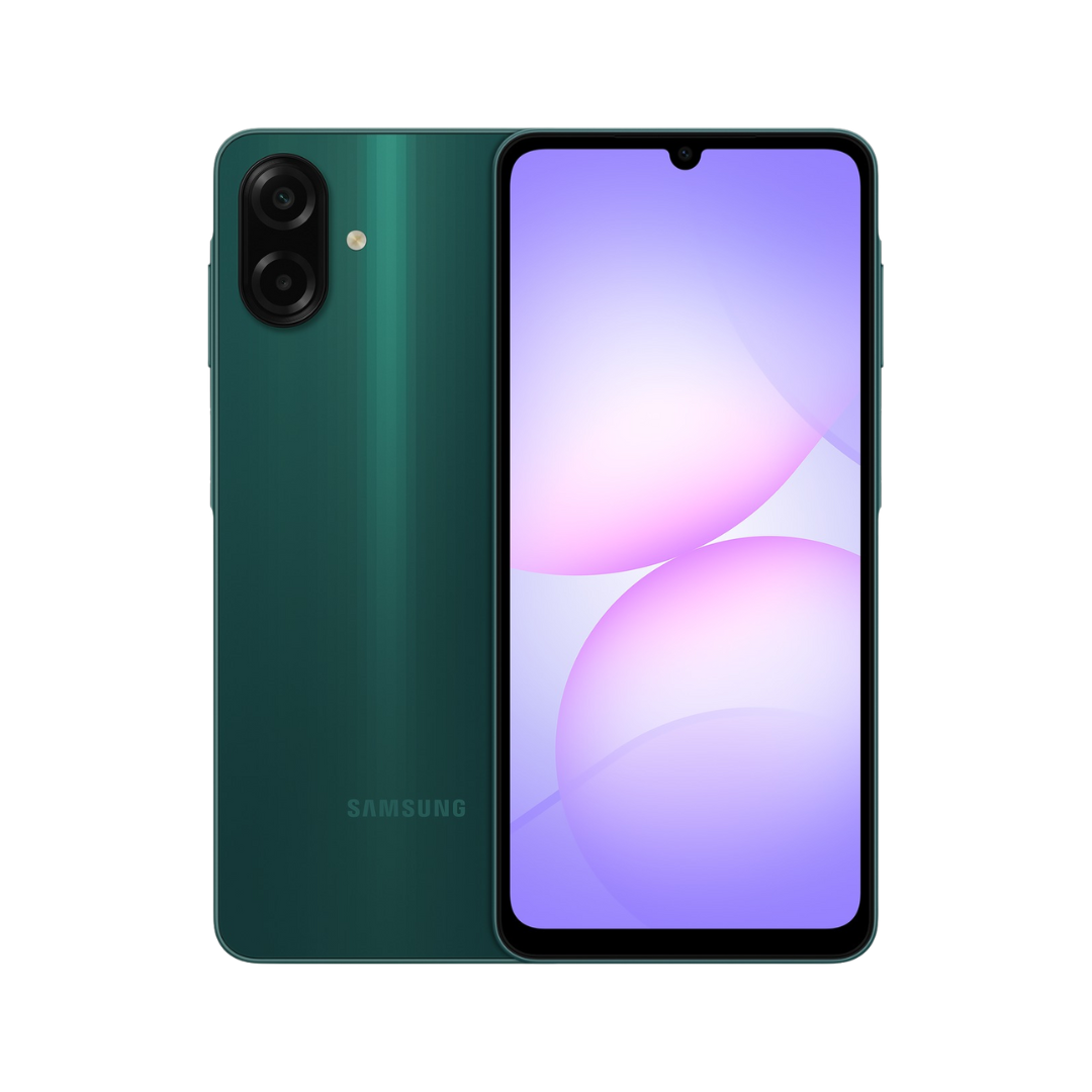 SAMSUNG SMARTPHONE Android A07 6.7'' MediaTek 4Go 128Go 4G DS Cam Av 8MP Cam Arr 50MP+Mpx Vert 12M SM-A075FZGGMWD